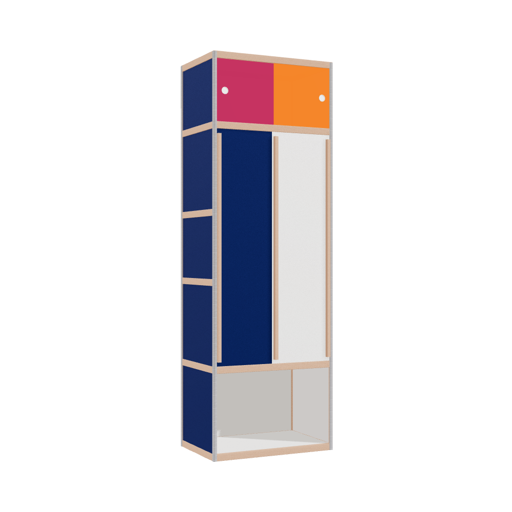 Kleerkast (239x80x52 cm)