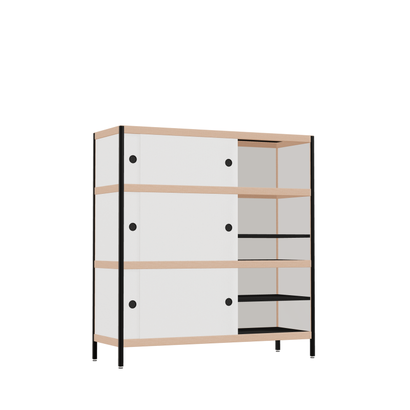 Armoire (128x120x42 cm)