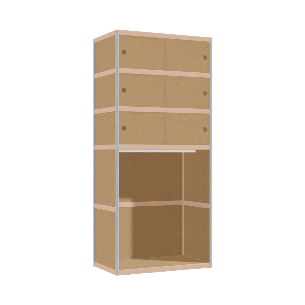 Wardrobe (199x90x52 cm)