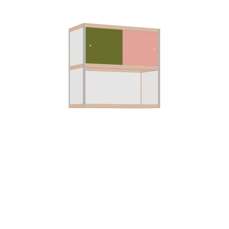 Zwevende kast (86x90x42 cm)