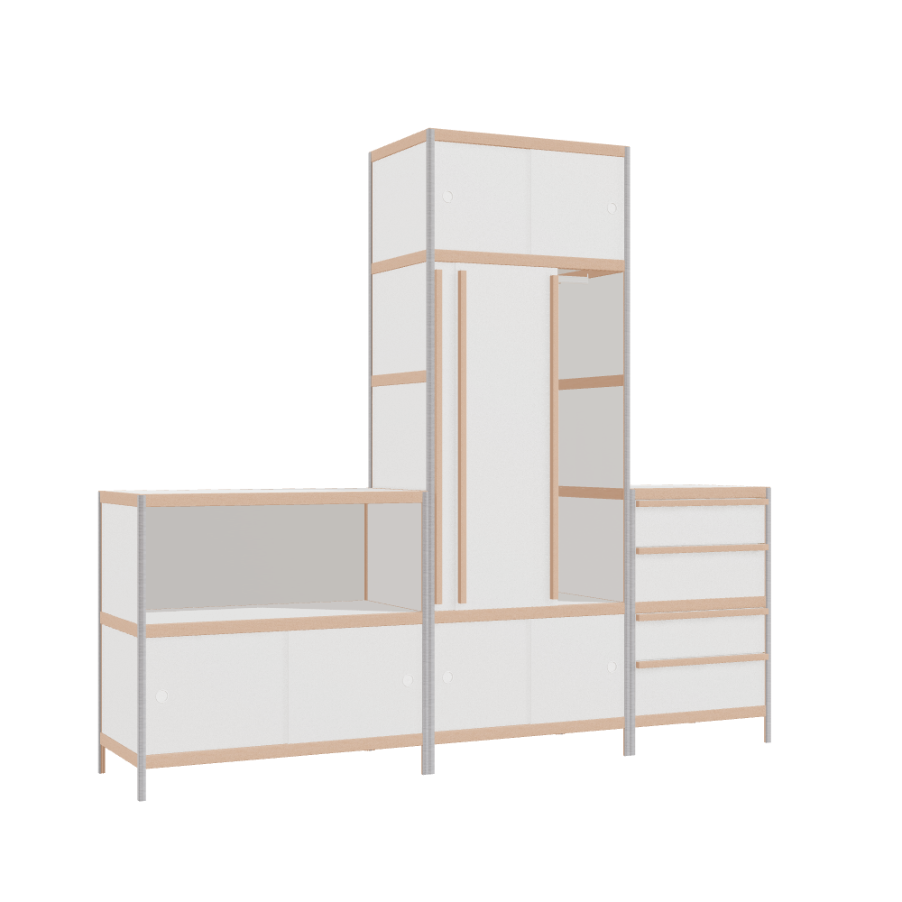Furniture (219x242x52 cm)