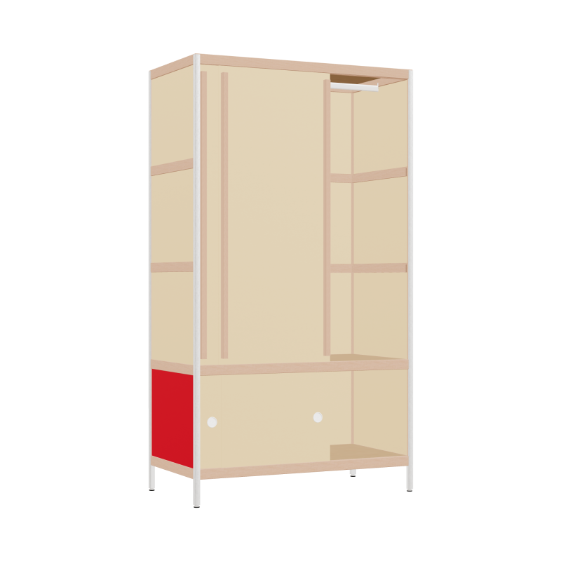 Wardrobe (179x100x52 cm)