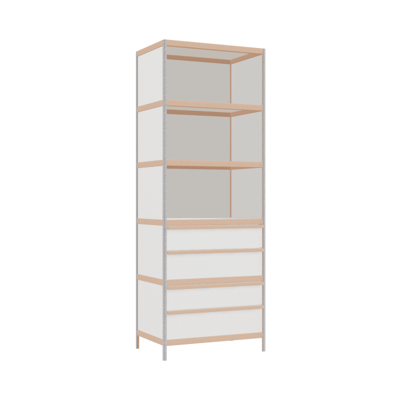 Shelf (219x80x52 cm)