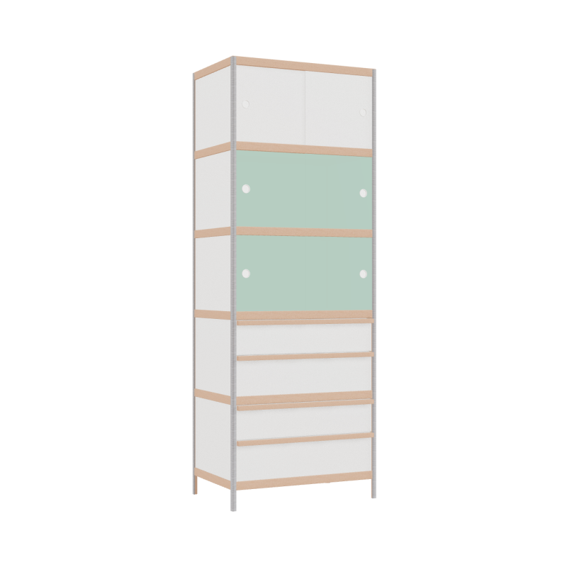 Armoire (219x80x52 cm)