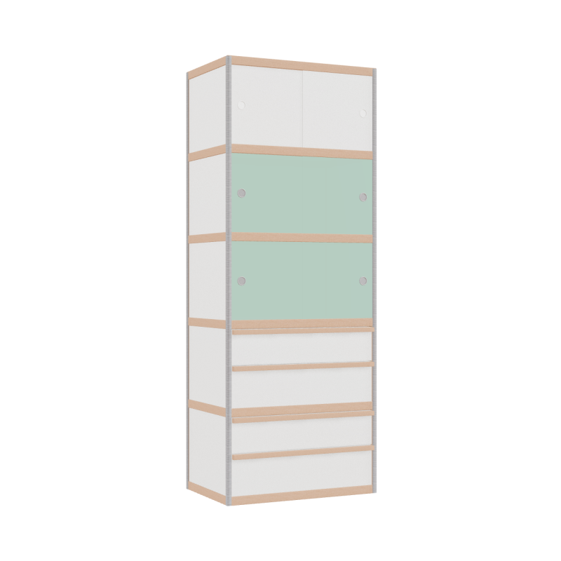 Armoire (209x80x52 cm)