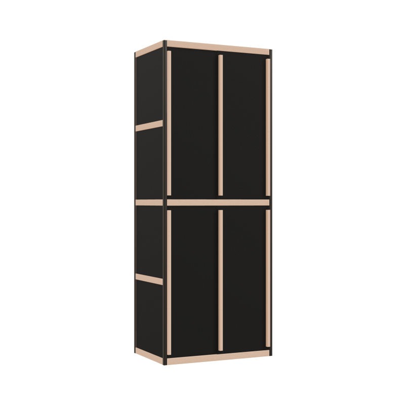 Wardrobe (208x80x52 cm)