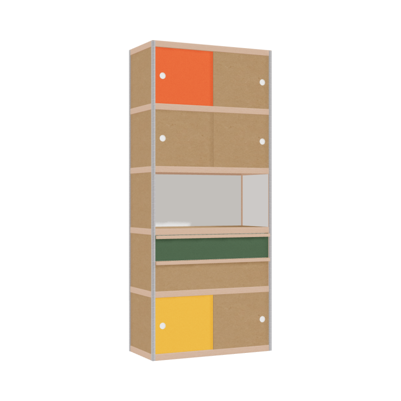 Armoire (209x90x42 cm)