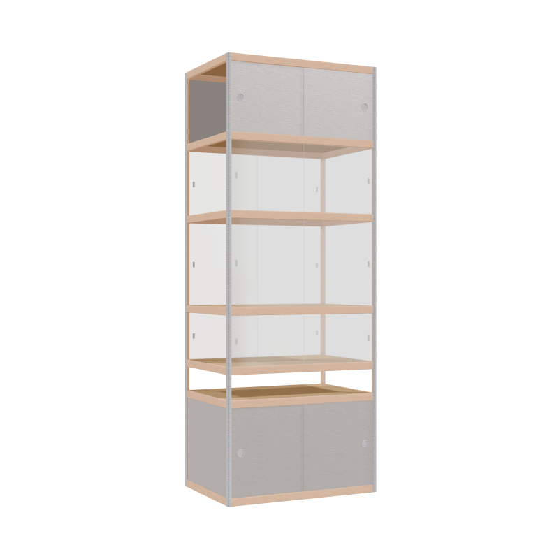 Display cabinet (236.5x90x62 cm)