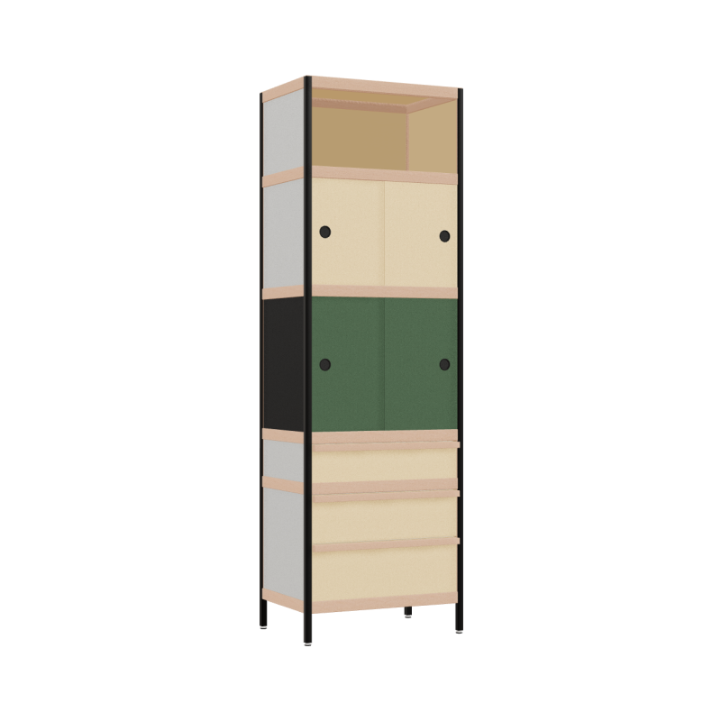 Armoire (196.5x62x42 cm)