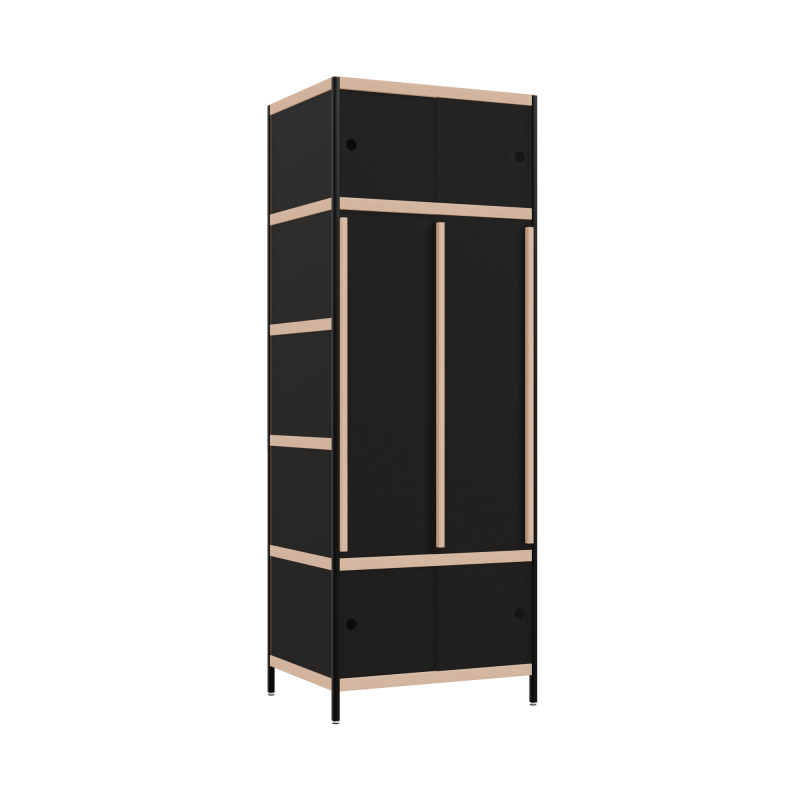 Kleerkast (220x80x62 cm)