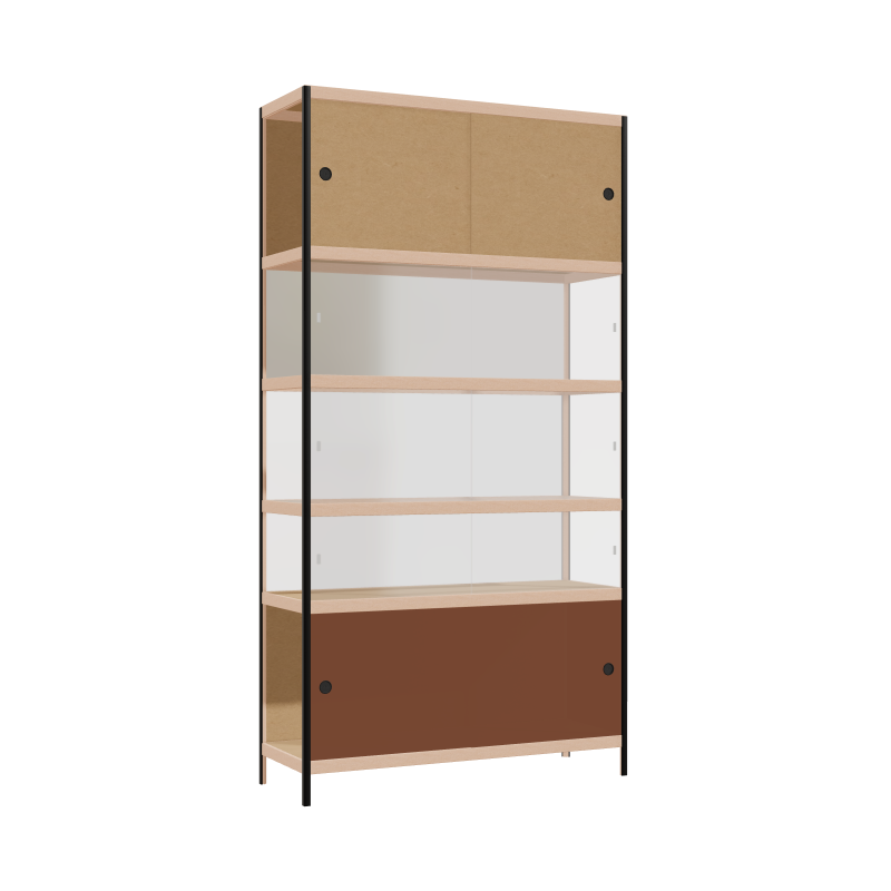 Display cabinet (229x120x42 cm)