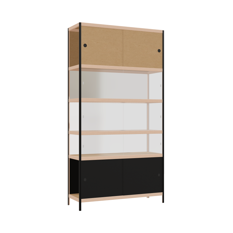 Vitrine (229x120x42 cm)