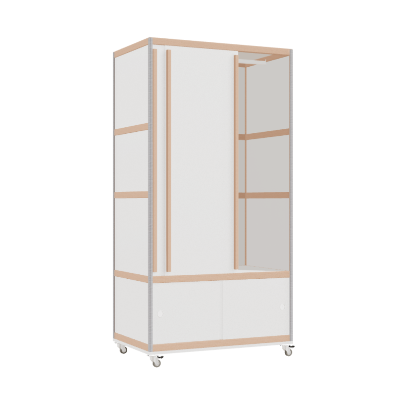 Wardrobe (197x100x62 cm)