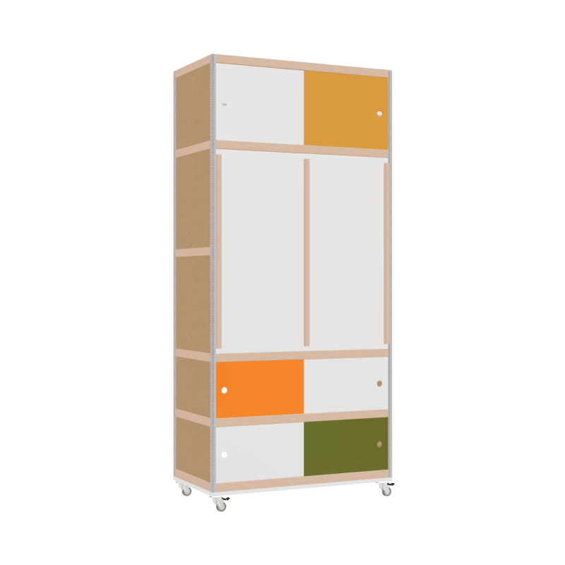 Wardrobe (218x100x52 cm)