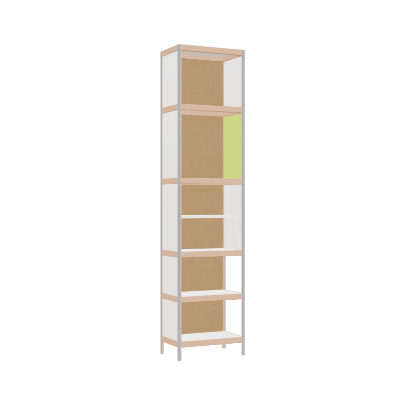 Shelf (218x52x32 cm)