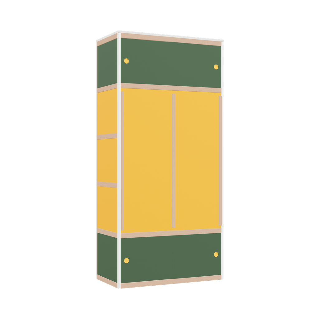 Kleerkast (210.8x100x52 cm)