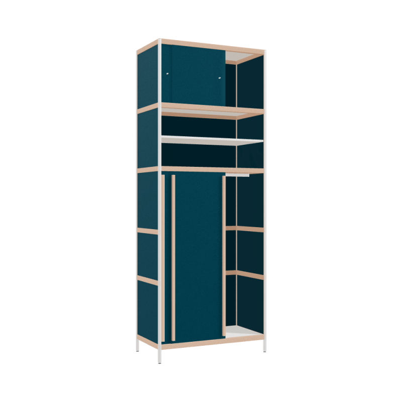 Kleerkast (260x100x52 cm)