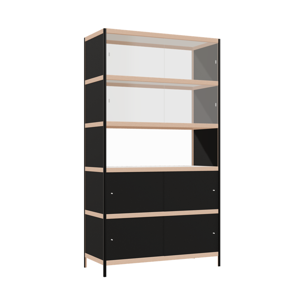 Display cabinet (219x120x52 cm)