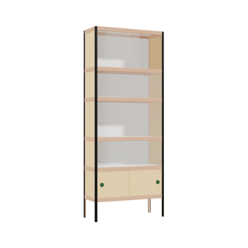Display cabinet (199x80x32 cm)