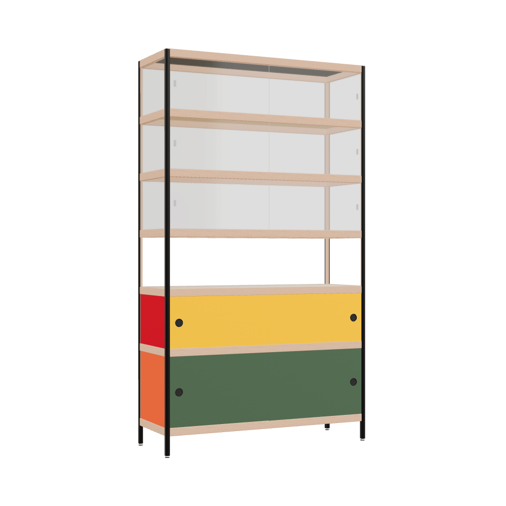 Display cabinet (211x120x42 cm)