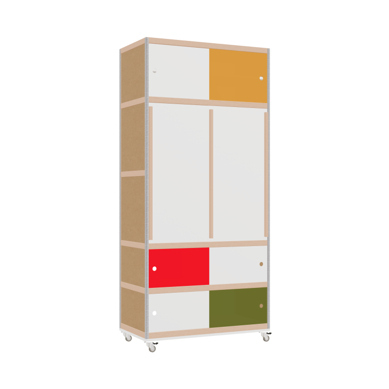 Wardrobe (218x100x52 cm)