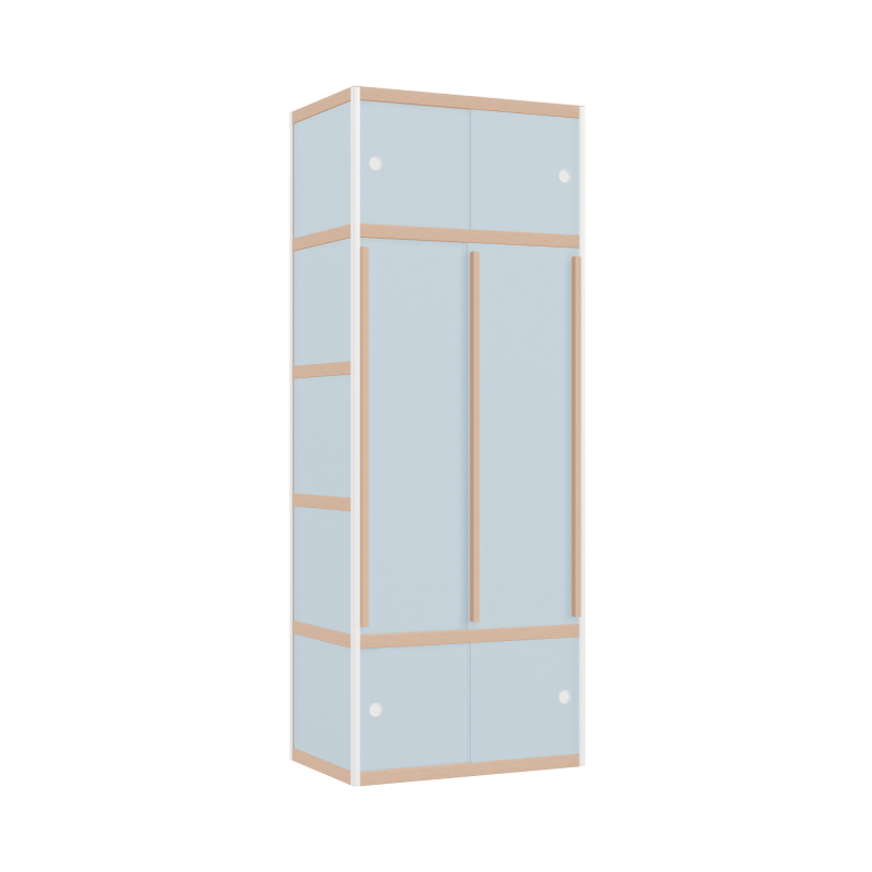 Wardrobe (209x80x52 cm)