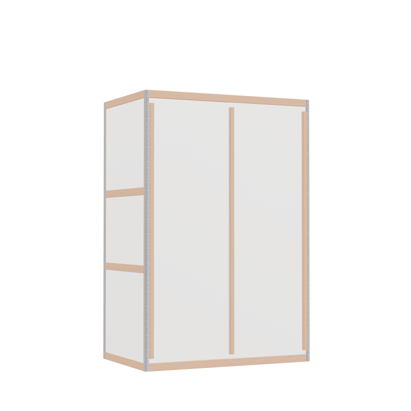 Kleerkast (147x100x62 cm)