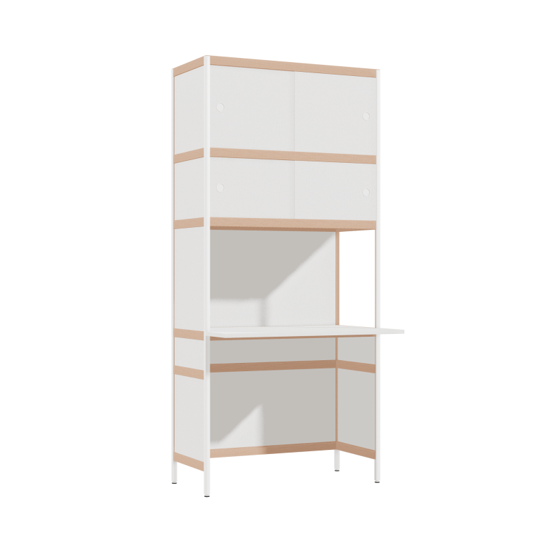 Cantilevered desk (196.5x90x63.6 cm)