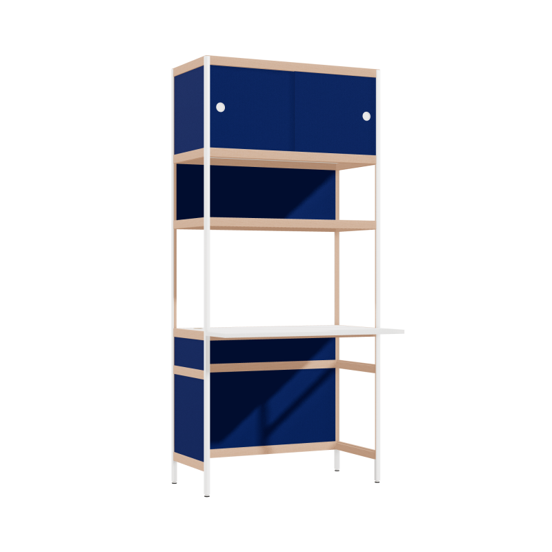 Cantilevered desk (196.5x90x63.6 cm)