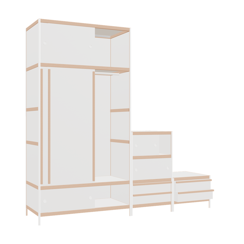 Furniture (239x244x62 cm)