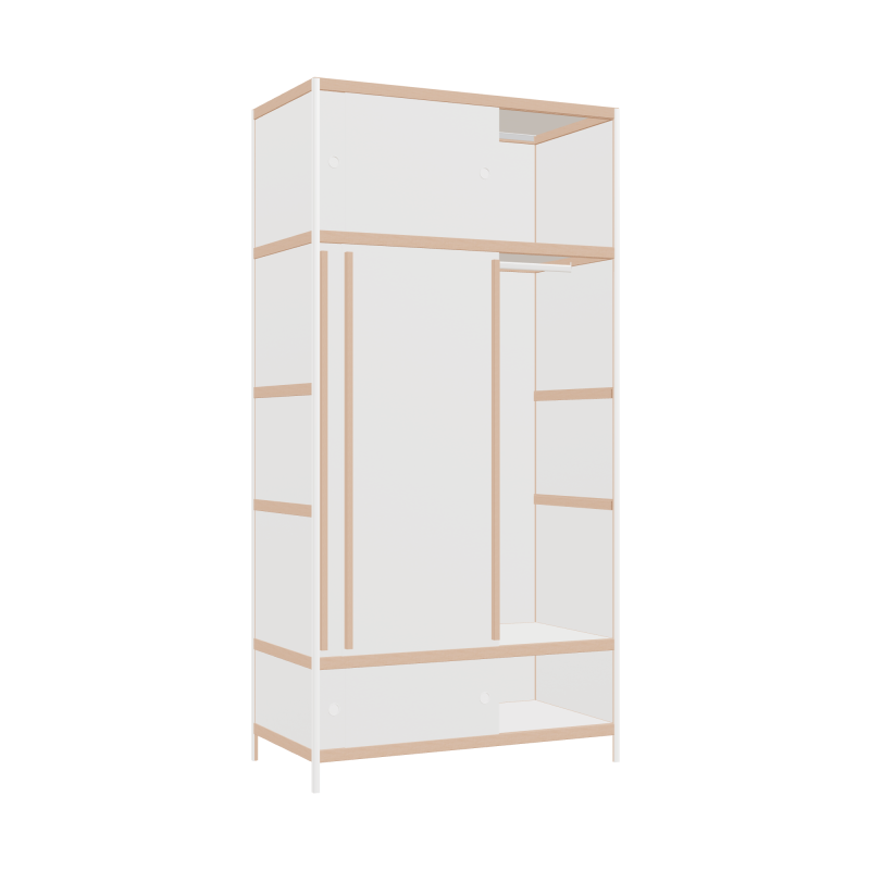 Wardrobe (239x120x62 cm)
