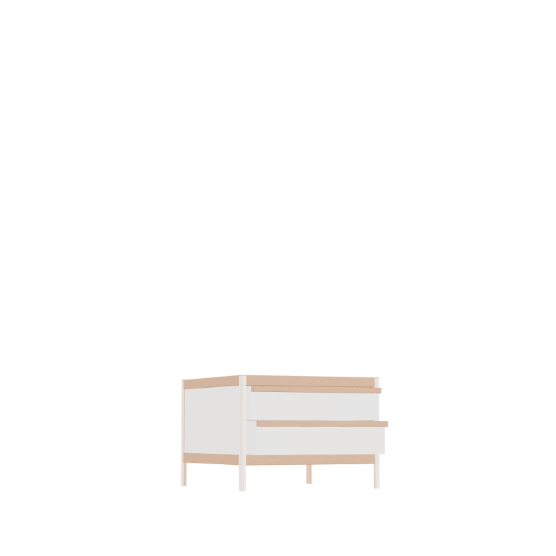 Laag meubel (45x62x62 cm)