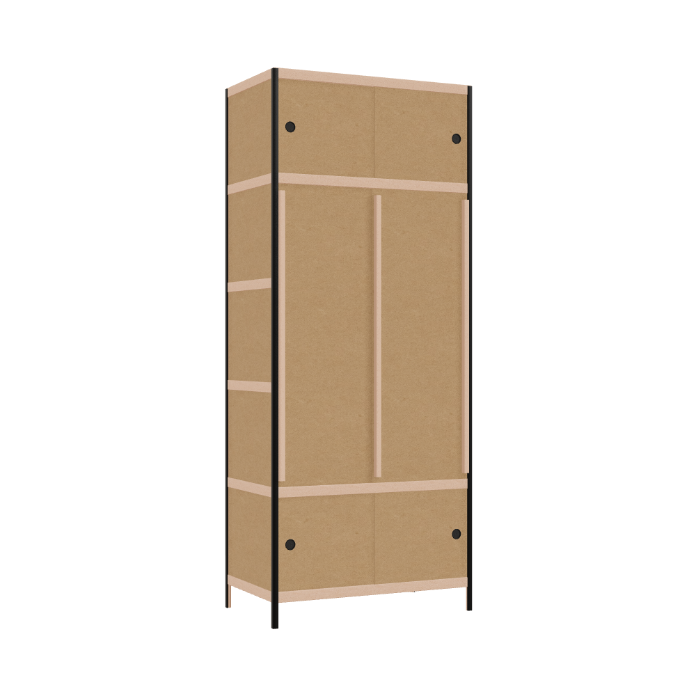 Wardrobe (219x90x52 cm)