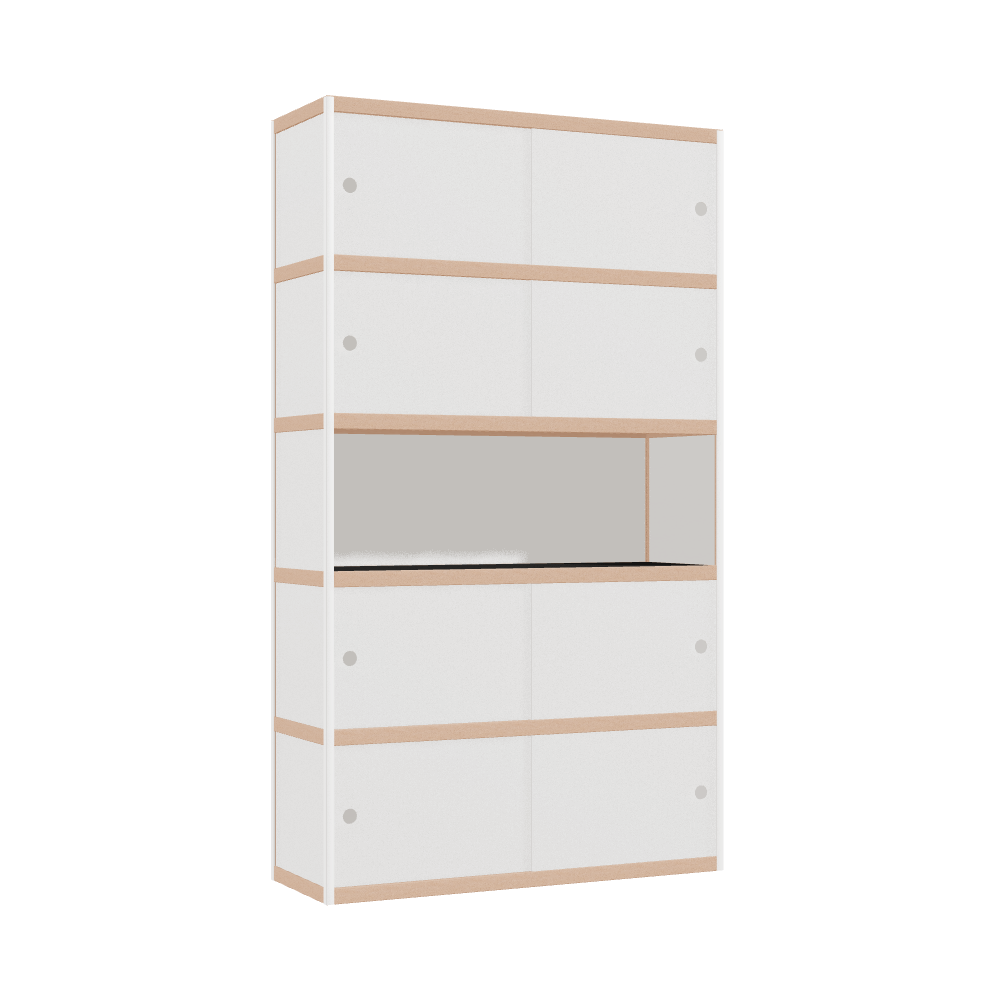 Kast (209x120x42 cm)