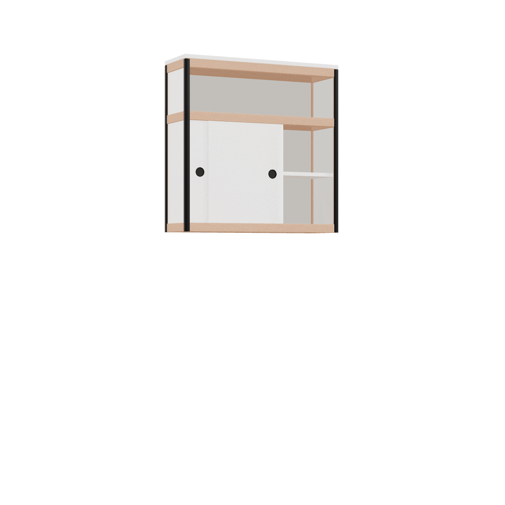 Zwevende kast (80.8x80x25 cm)