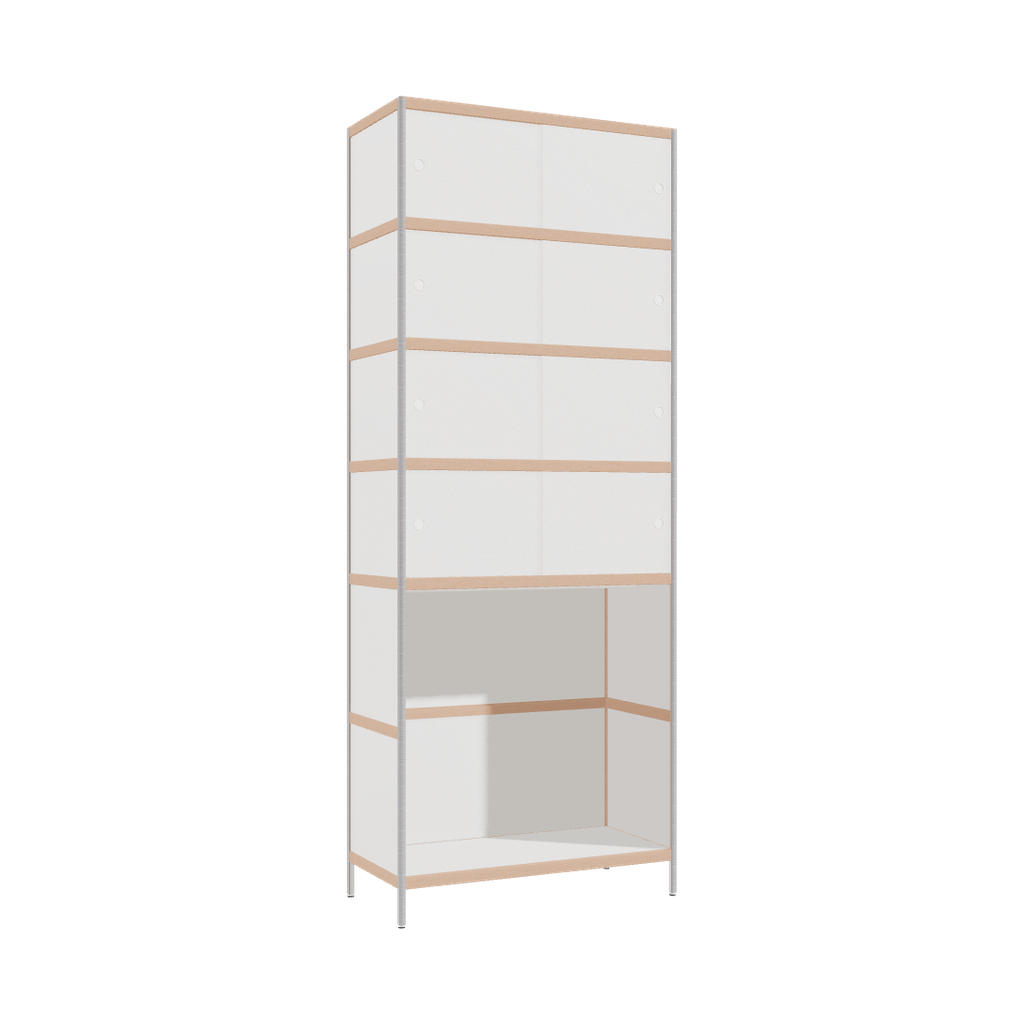 Wardrobe (283x110x52 cm)