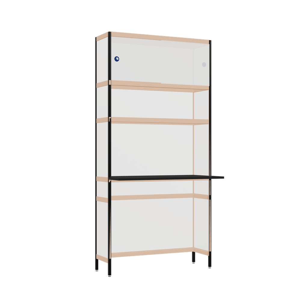 Overhangend bureau (206.5x100x53.6 cm)