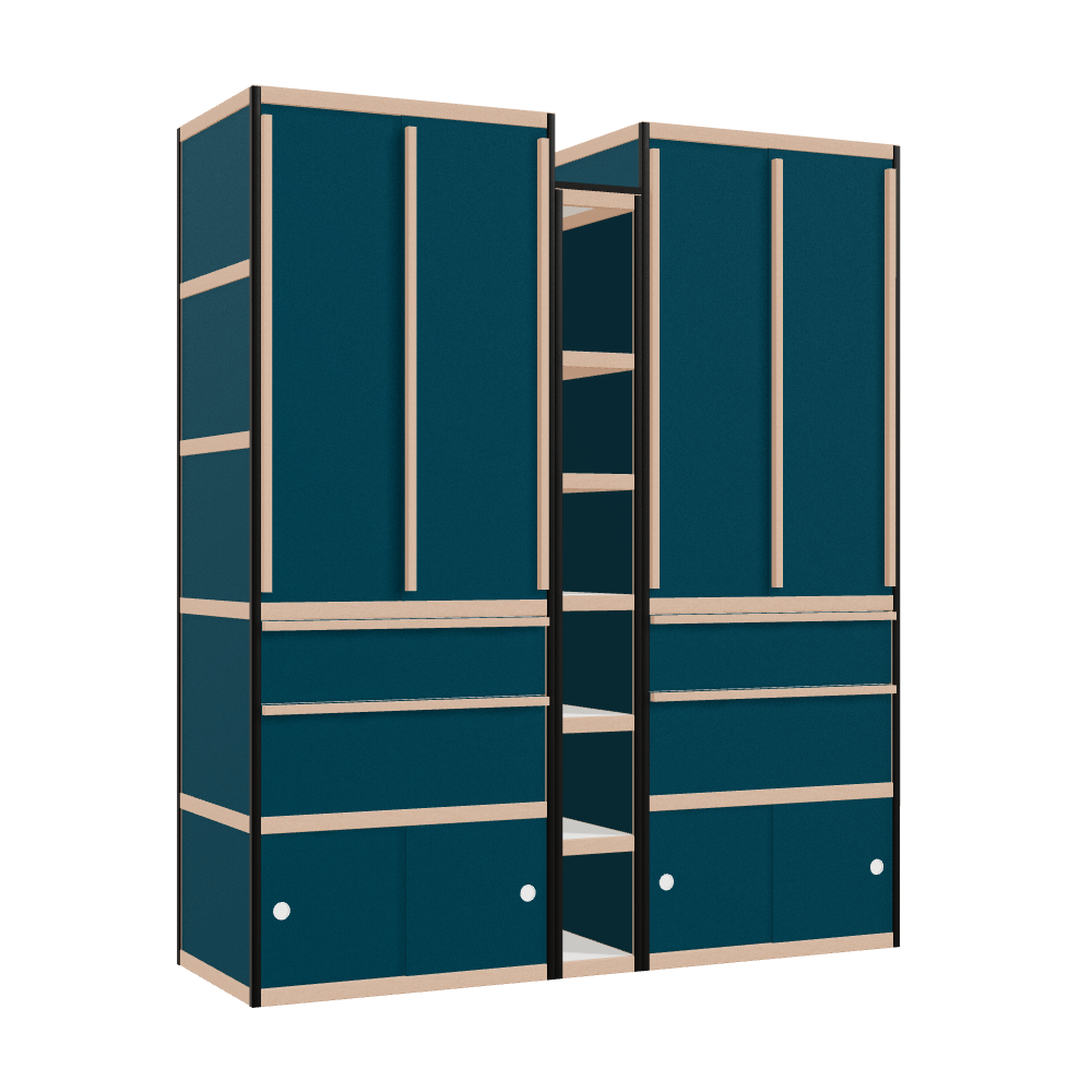 Furniture (219x185x62 cm)