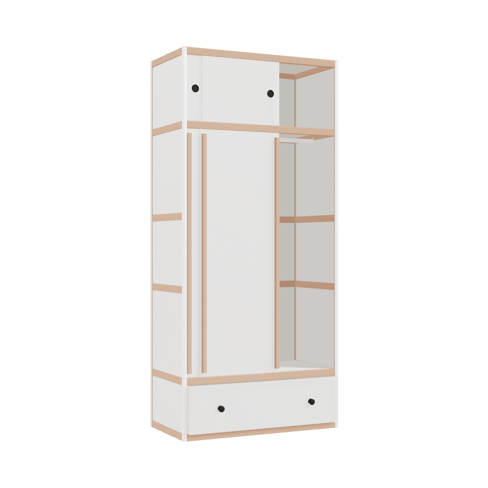 Wardrobe (219x100x52 cm)