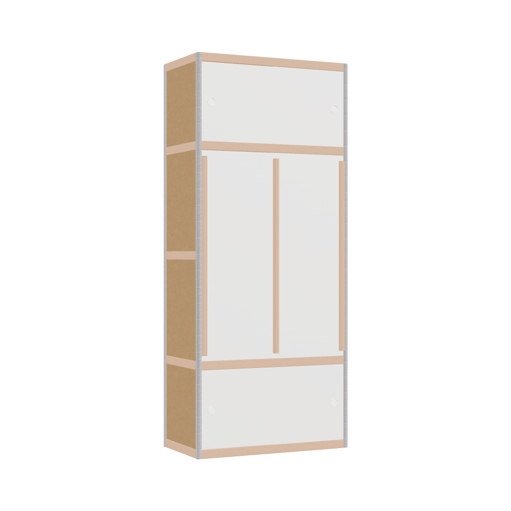 Wardrobe (188x80x42 cm)