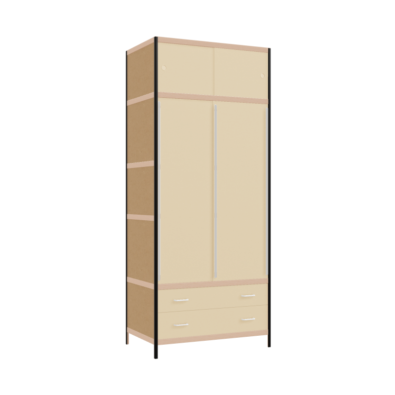 Penderie (239x100x62 cm)