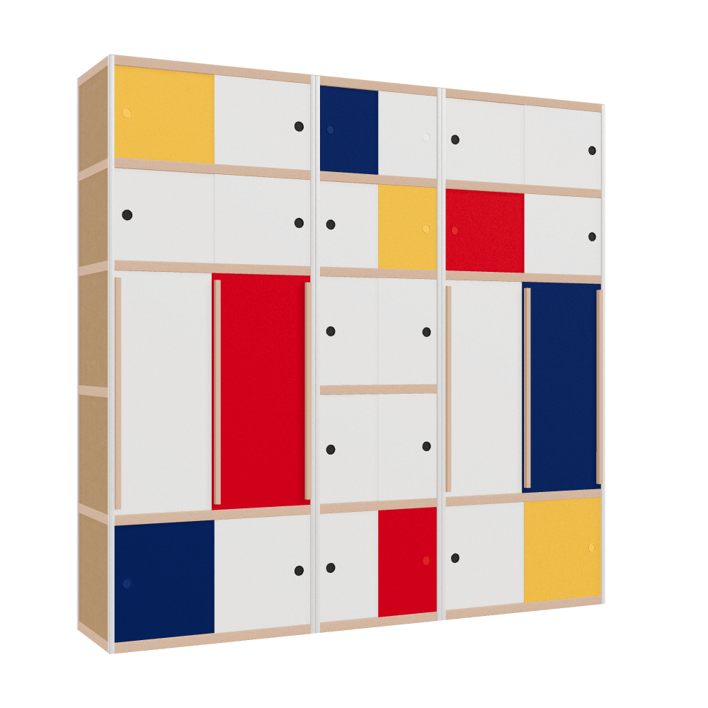 Meubles (239x242x52 cm)