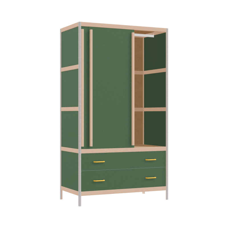 Wardrobe (178x100x52 cm)