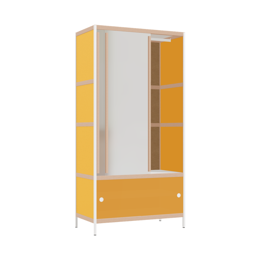 Wardrobe (199x100x52 cm)