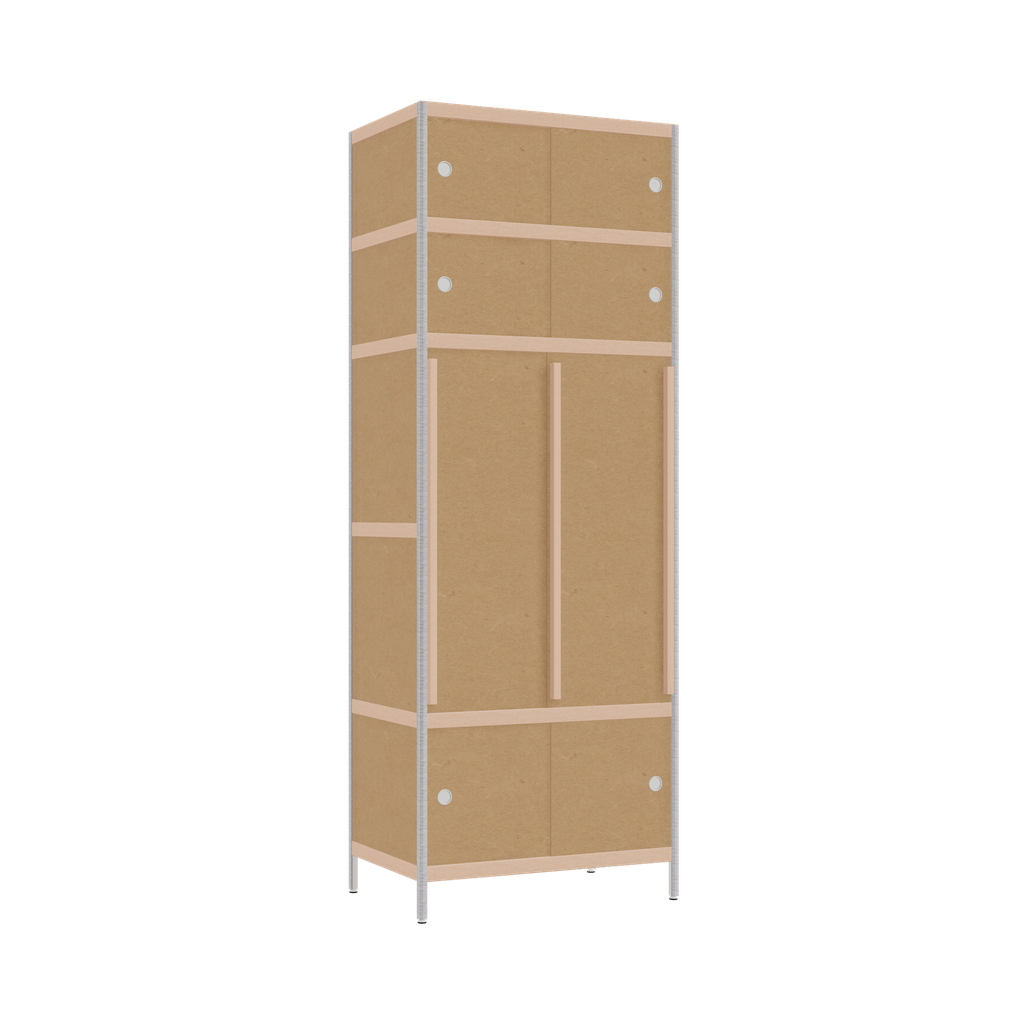 Wardrobe (220x80x52 cm)