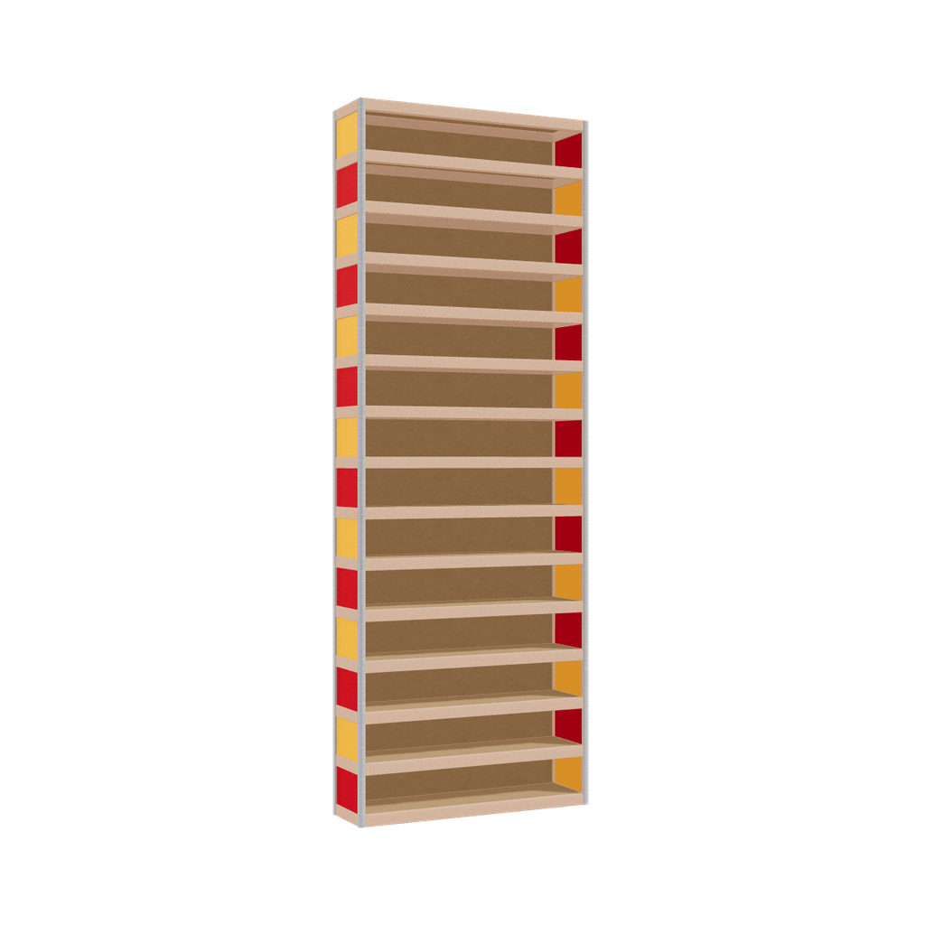 Shelf (249x90x25 cm)