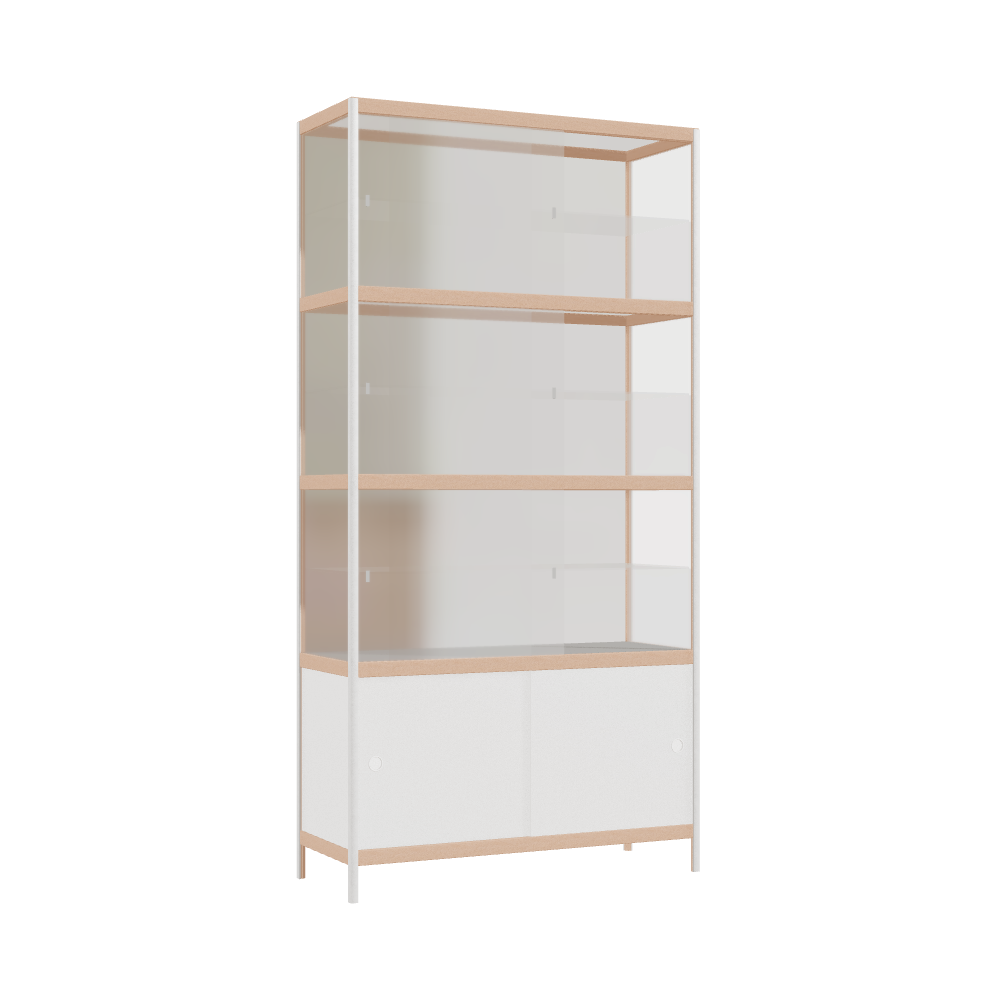 Vitrine (218x110x42 cm)