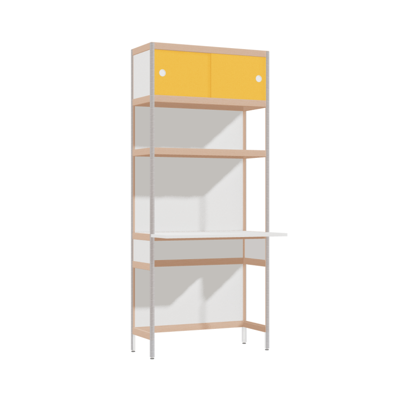 Cantilevered desk (186.5x80x53.6 cm)