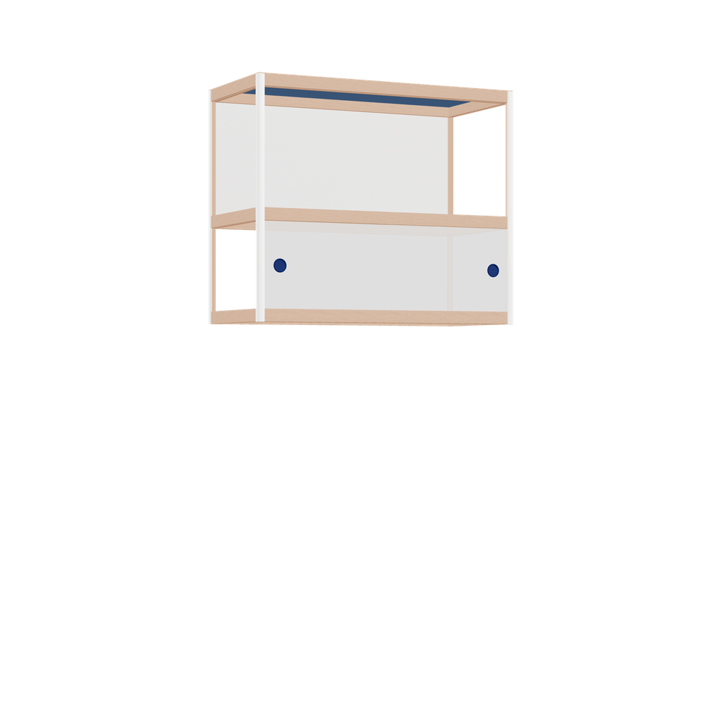 Zwevende kast (76x90x42 cm)