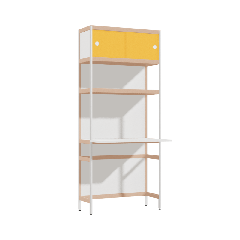 Bureau débordant (186.5x80x53.6 cm)